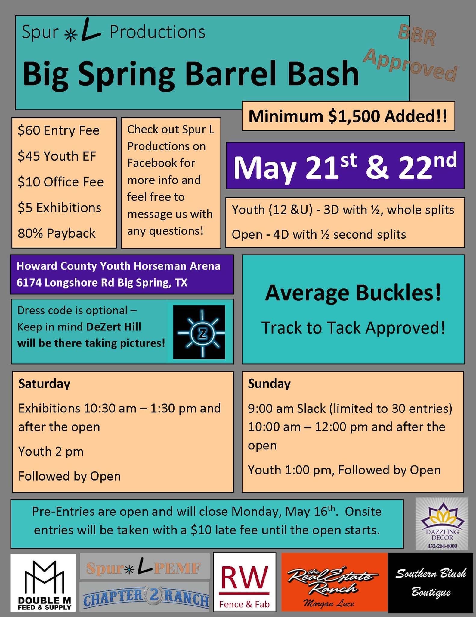 Big Spring Barrel Bash